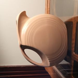 Fiestaware APRICOT LARGE Disk Pitcher